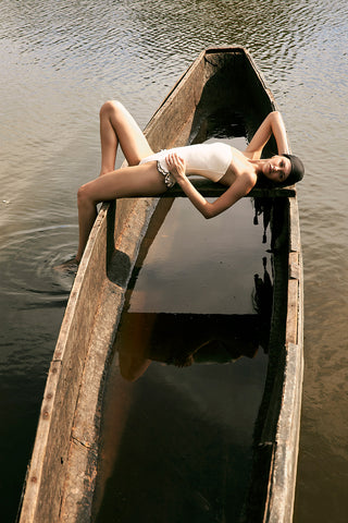 Touché Colombia, Balneaire, Entero bandeau, Ropa de playa mujer, Verano, Playa