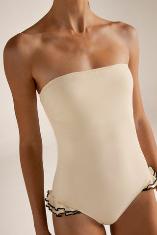 Touché Colombia, Balneaire, Entero bandeau, Ropa de playa mujer, Verano, Playa