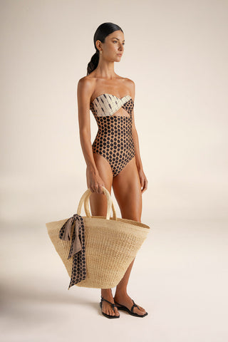 Touché Colombia, Balneaire, Entero bandeau, Ropa de playa mujer, Verano, Playa