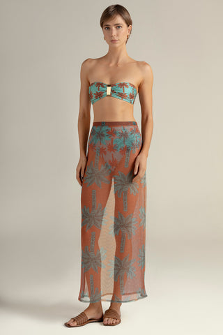 Touché Colombia, Falda larga, Ropa de playa mujer, Verano, Playa