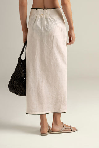 Touché Colombia, Falda pareo, Ropa de playa mujer, Sandalias, Bolso, Verano, Playa