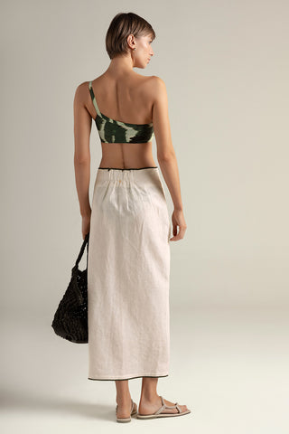 Touché Colombia, Falda pareo, Ropa de playa mujer, Sandalias, Bolso, Verano, Playa