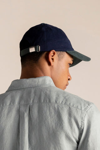 Gorra verde y azul para hombre - Îlot, Accesorio, Playa, Verano, Para toda ocasión. 
