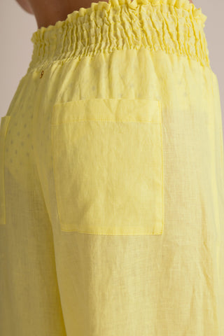 Touché Colombia, Balneaire, Pantalón amarillo, Ropa de playa mujer, Verano, Playa, Vacaciones