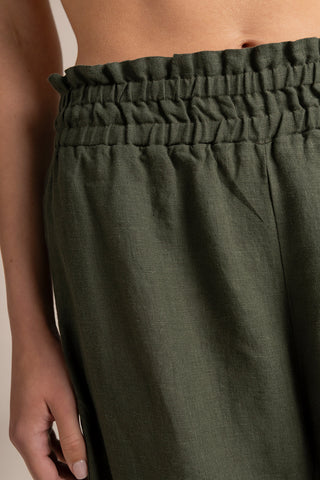 Touché Colombia, Balneaire, Pantalón verde, Ropa de playa mujer, Verano, Playa, Vacaciones