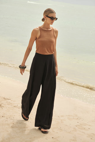 Touché Colombia, Pantalón, Top manga corta, Ropa de playa mujer, Gafas mujer, Sandalias, Verano, Playa