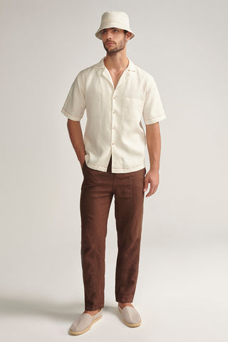 Îlot, Camisa-SH87042, Hombre/Ilot, Lino, Camisas