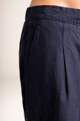 Îlot Colombia, Pantalón Privé azul oscuro para hombre, Verano, Playa, Ropa de hombre