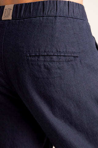 Îlot Colombia, Pantalón Privé azul oscuro para hombre, Verano, Playa, Ropa de hombre