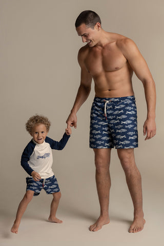 Îlot Colombia, Pantaloneta bahía, Pantaloneta baño hombre, Verano, Pantaloneta baño niño, Camiseta lycra, Playa