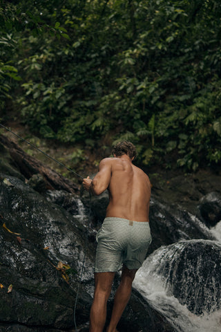 Îlot Colombia, Pantaloneta bahía, Pantaloneta baño hombre, Verano, Playa