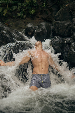 Îlot Colombia, Pantaloneta bahía, Pantaloneta baño hombre, Verano, Playa