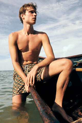 Îlot Colombia, Pantaloneta bahía, Verano, Playa, Ropa para hombre