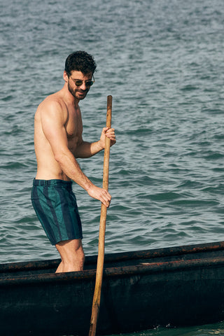 Îlot Colombia, Pantaloneta bahía, Verano, Playa, Ropa para hombre