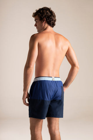 Îlot Colombia, Pantaloneta bahía Azul, Verano, Playa, Ropa para hombre