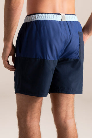 Îlot Colombia, Pantaloneta bahía Azul, Verano, Playa, Ropa para hombre