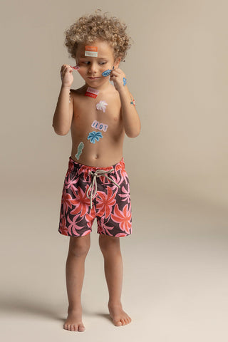 Îlot Colombia, Pantaloneta kids, Pantaloneta baño niño, Verano, Playa