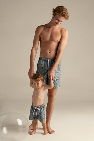 Îlot Colombia, Pantaloneta península, Verano, Playa, Ropa para hombre