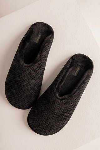 Touché Colombia, Pantuflas negras, Accesorios pijamas, Ropa de descanso mujer
