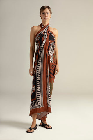 Touché Colombia, Pareo clásico, Ropa de playa mujer, Prenda multiuso, Verano, Playa