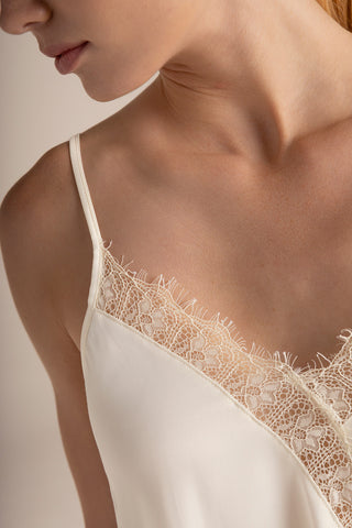 Touché Colombia, Pijama pantalón marfil, Pijamas, Novias, Ropa de descanso para mujer