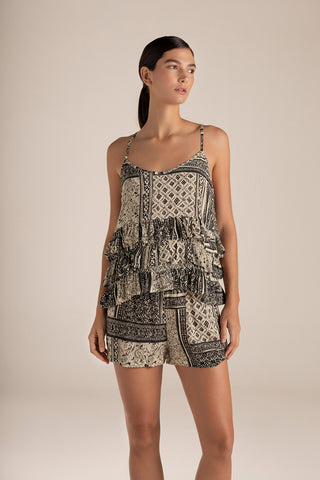 Touché Colombia, Pijama conjunto, Sets, Camisa esqueleto y Short, Pijamas, Ropa de descanso mujer