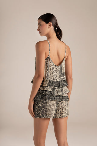 Touché Colombia, Pijama conjunto, Sets, Camisa esqueleto y Short, Pijamas, Ropa de descanso mujer