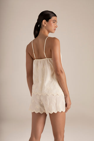 Touché Colombia, Pijama short marfil, Pijamas, Novias, Ropa de descanso para mujer