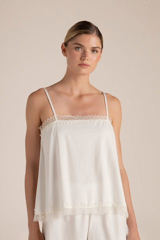 Touché Colombia, Pijama short blanco, Pijamas, Ropa de descanso para mujer