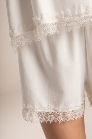 Touché Colombia, Pijama short blanco, Pijamas, Ropa de descanso para mujer