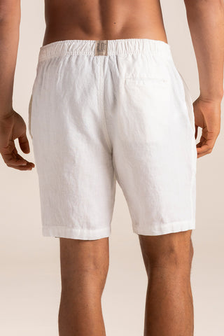 Îlot Colombia, Shorts Costa blanco para hombre, Verano, Playa, Ropa de hombre
