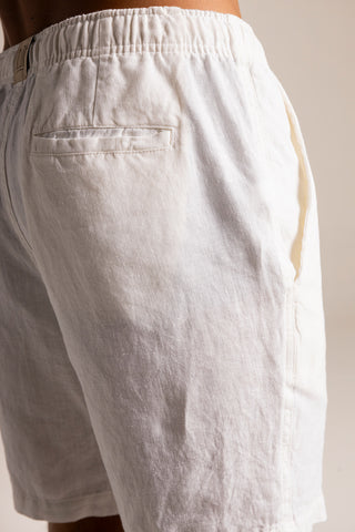 Îlot Colombia, Shorts Costa blanco para hombre, Verano, Playa, Ropa de hombre