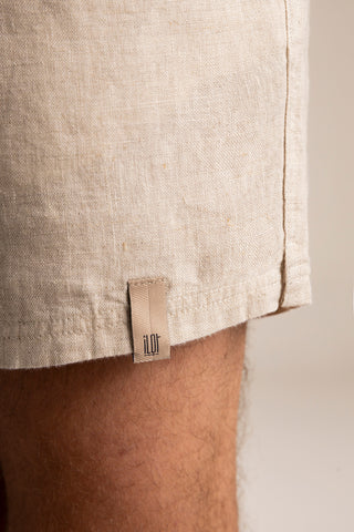 Îlot Colombia, Shorts Costa caqui para hombre, Verano, Playa, Ropa de hombre