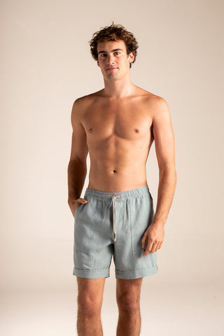 Îlot Colombia, Shorts Azul, Verano, Playa, Ropa para hombre