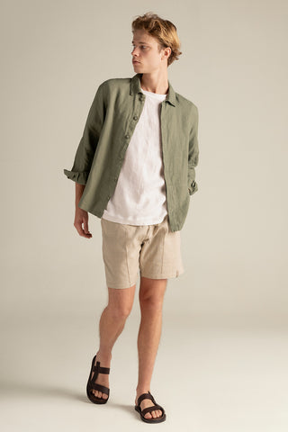 Îlot Colombia, Sobrecamisa, Short costa, Verano, Playa, Ropa para hombre, Sandalias