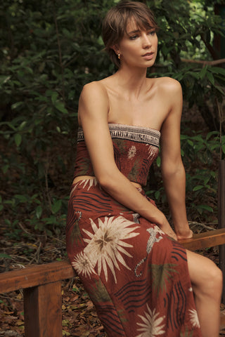 Touché Colombia, Top straples,Falda pareo,  Ropa de playa mujer, Verano, Playa