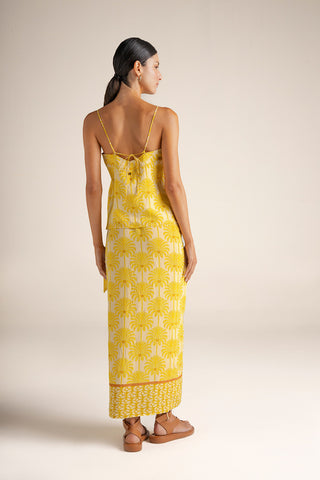 Touché Colombia, Balneaire, Top de tiras y falda pareo, Ropa de playa mujer, Verano, Playa, Salida de baño, Sandalias, Accesorios mujer