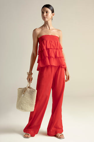 Touché Colombia, Top/falda corta, Pantalón, Bolso, Ropa de playa mujer, Verano, Playa