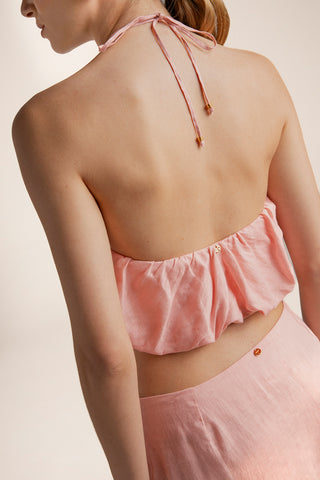 Touché Colombia, Balneaire, Top halter, Ropa de playa mujer, Verano, Playa, Salida de baño