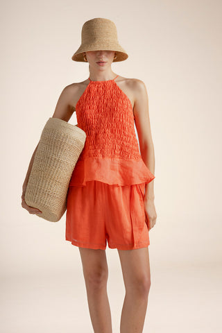 Touché Colombia, Balneaire, Topa halter, Short, Ropa de playa mujer, Verano, Playa, Salida de baño, Sombrero, Bolso