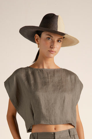 Touché Colombia, Balneaire, Top manga corta, Ropa de playa mujer, Verano, Playa, Salida de baño