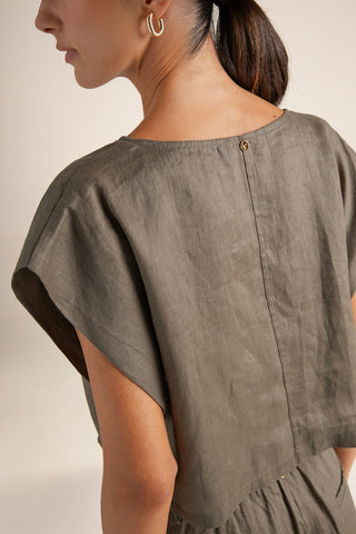 Touché Colombia, Balneaire, Top manga corta, Ropa de playa mujer, Verano, Playa, Salida de baño