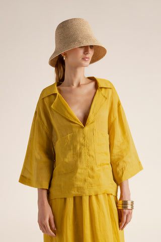 Touché Colombia, Balneaire, Top manga corta, Ropa de playa mujer, Verano, Playa, Salida de baño