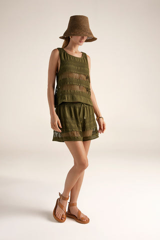 Touché Colombia, Balneaire, Short, Ropa de playa mujer, Verano, Playa, Salida de baño