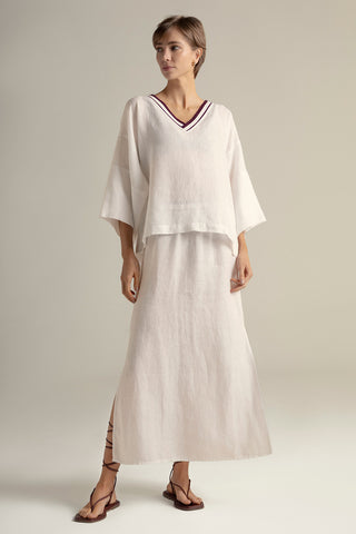 Touché Colombia, Top manga larga, Falda larga, Ropa de playa mujer, Verano, Playa