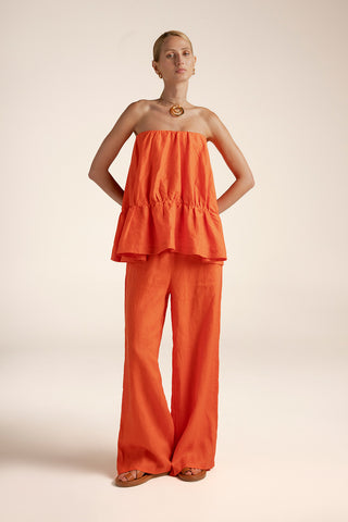 Touché Colombia, Balneaire, Top strapless, Pantalón, Ropa de playa mujer, Verano, Playa, Salida de baño
