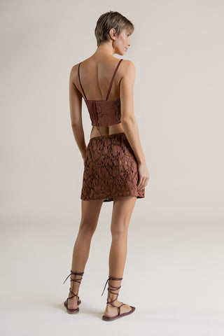 Balnéaire Colombia, Top tiras, Falda pareo, Ropa de playa mujer, Playa, Verano