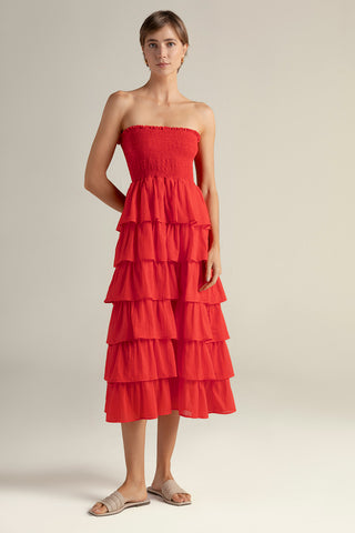 Touché Colombia, Vestido/falda larga, Ropa de playa mujer, Verano, Playa