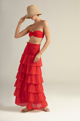 Touché Colombia, Vestido/falda larga, Ropa de playa mujer, Verano, Playa