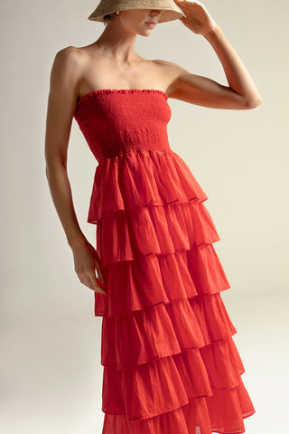 Touché Colombia, Vestido/falda larga, Ropa de playa mujer, Verano, Playa